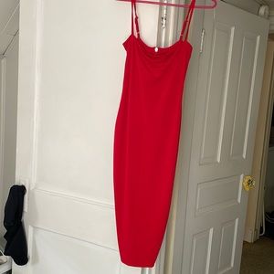 Nookie Bailey MIDI dress in red
